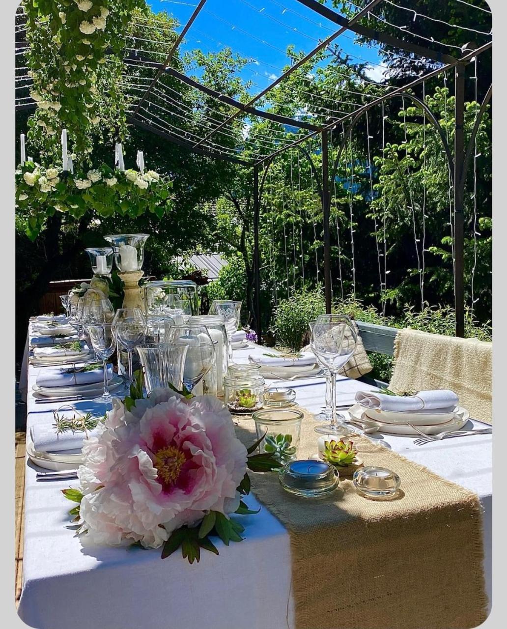ブール・サン・モーリス La Ferme D'Angele Bed & Breakfast エクステリア 写真