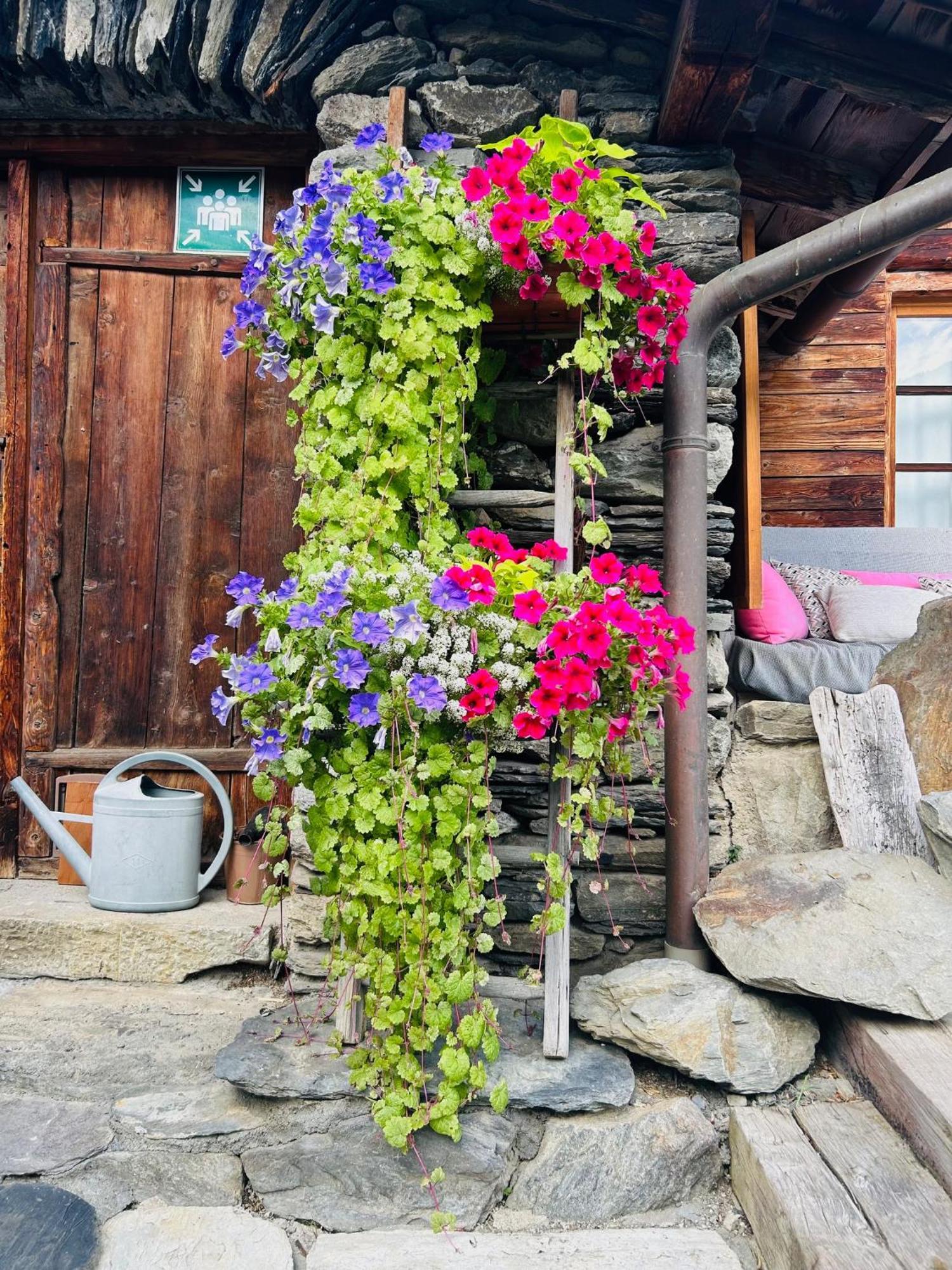 ブール・サン・モーリス La Ferme D'Angele Bed & Breakfast エクステリア 写真